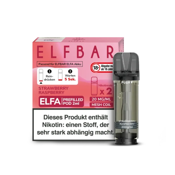 ELFBAR ELFA - Strawberry Raspberry