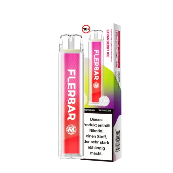 Flerbar M - Strawberry Ice