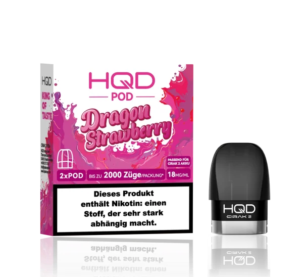 HQD CIRAK 2 Pod - Grapey | GBorder Großhandel