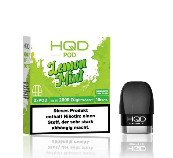 HQD CIRAK 2 Pod - Lemon Mint