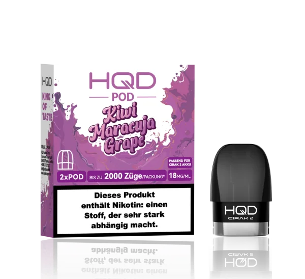 hqd cirak 2 pods HQD Cirak 2 Pods Dragon Strawberry 2er Pack main image 1