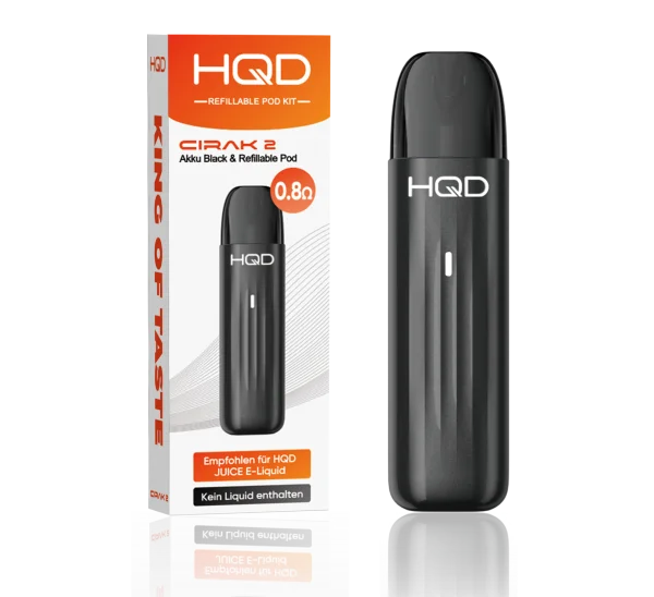 HQD CIRAK 2 Akku Black - Refillable Pod Kit