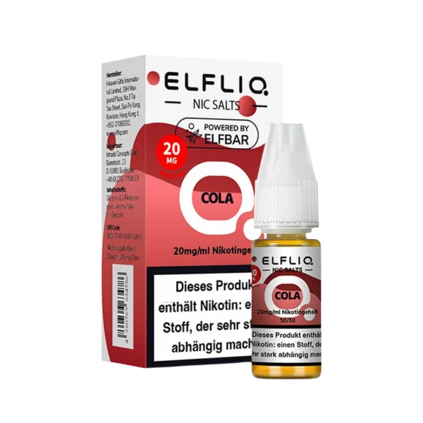 ELFBAR Elfliq - Cola 20mg Nikotin
