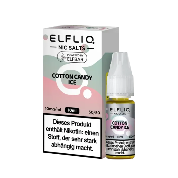 ELFBAR Elfliq - Cotton Candy Ice 10mg Nikotin