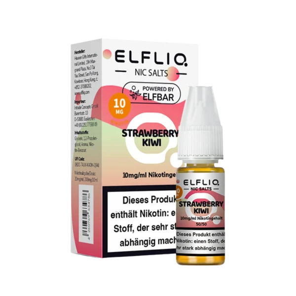ELFBAR Elfliq - Strawberry Kiwi 10mg Nikotin
