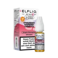 ELFBAR Elfliq - Strawberry Raspberry Cherry Ice 10mg Nikotin