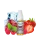 ELFBAR Elfliq - Strawberry Raspberry Cherry Ice 10mg Nikotin