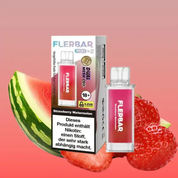 Flerbar Pods - Strawberry Watermelon