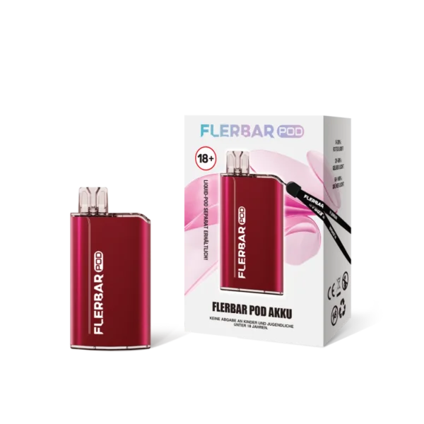 Flerbar Pods - Akku Rot