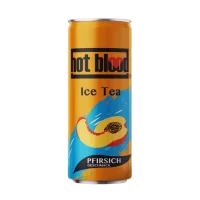 Hot Blood Ice Tea Pfirsich 0,33l
