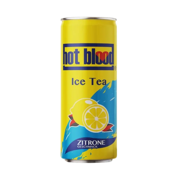 Hot Blood Ice Tea Zitrone 0,33l