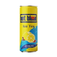 Hot Blood Ice Tea Zitrone 0,33l