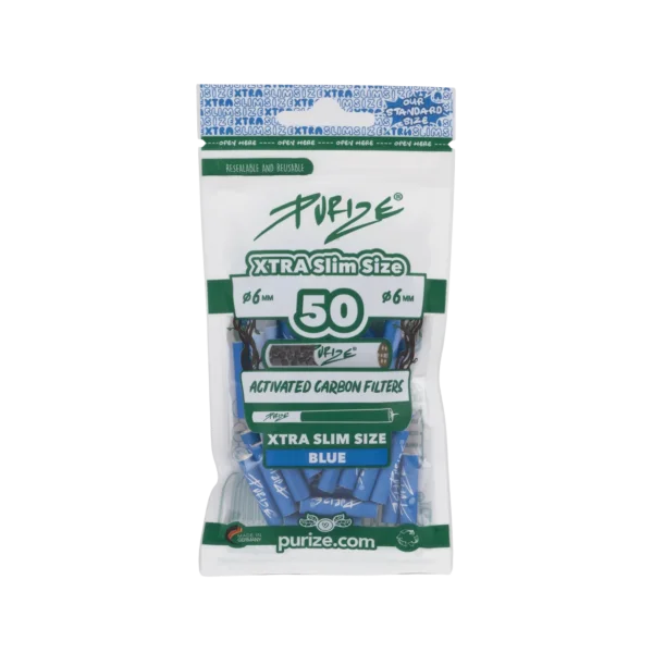 PURIZE Xtra Slim 6mm Blue - 50er Pack