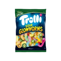 Trolli Sour Glowworms Halal 100g
