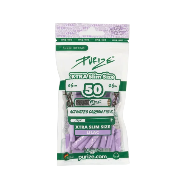 PURIZE Xtra Slim 6mm Lilac - 50er Pack