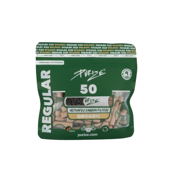 PURIZE Regular 9mm Organic - 50er Pack
