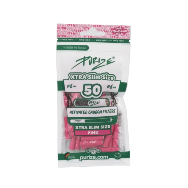 PURIZE Xtra Slim 6mm Pink - 50er Pack