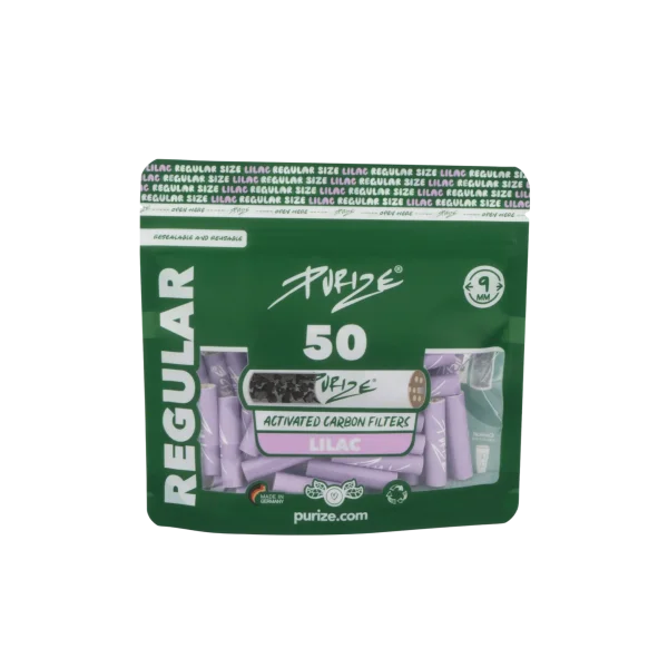 PURIZE Regular 9mm Lilac - 50er Pack