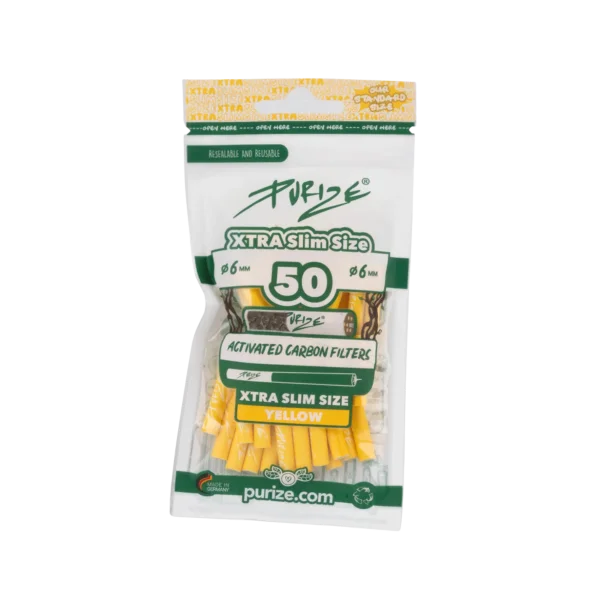 PURIZE Xtra Slim 6mm Yellow - 50er Pack