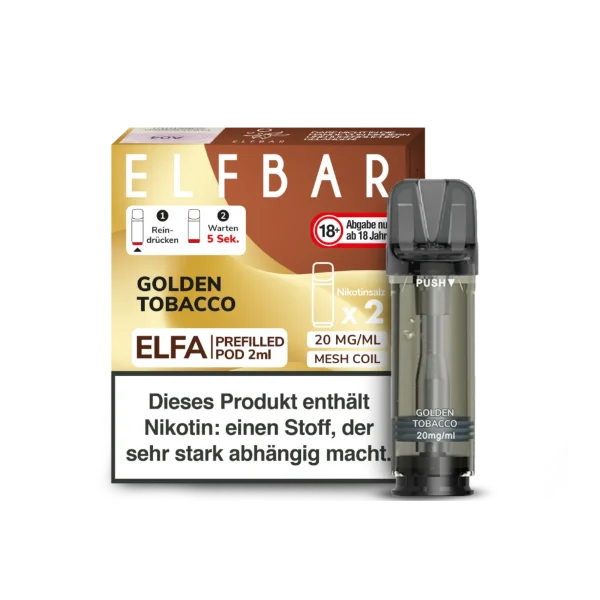 ELFBAR ELFA - Golden Tobacco
