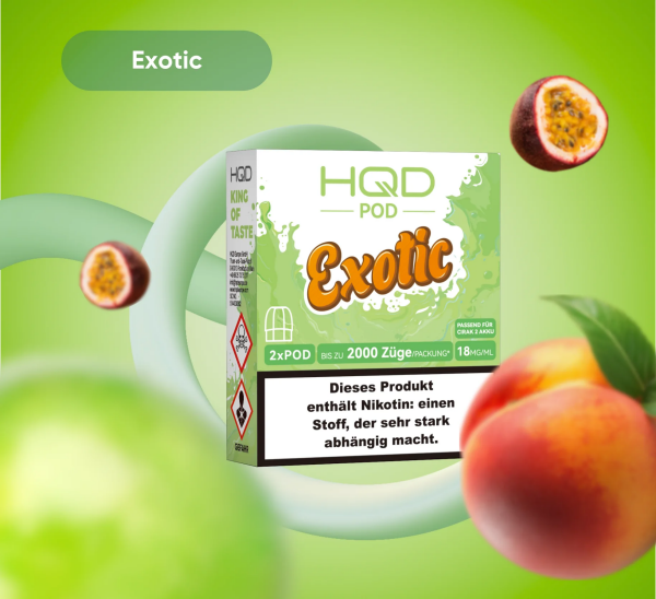 HQD CIRAK 2 Pod - Exotic | GBorder Großhandel