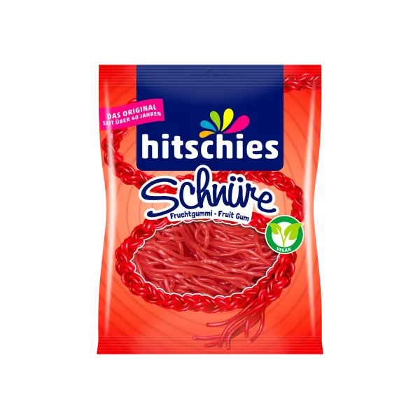 Hitschies Schnüre Erdbeere 125g