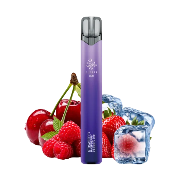 ELFBAR 800 - Strawberry Raspberry Cherry Ice