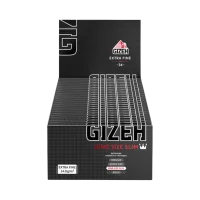 GIZEH Black King Size Slim - 34 Blatt