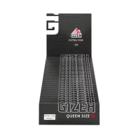 GIZEH Black Queen Size - 50 Blatt