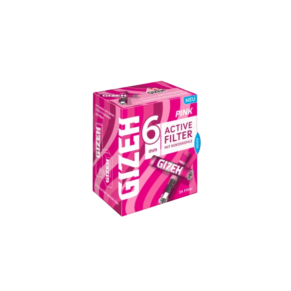 GIZEH Pink Active Filter 6mm - 34 Filter