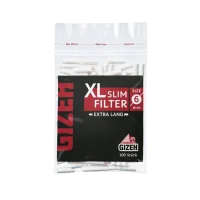 GIZEH Black XL Slim Filter 6mm - 100 Filter