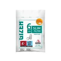 GIZEH Slim Filter Menthol 6mm - 120 Filter