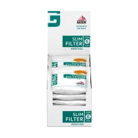 GIZEH Slim Filter Menthol 6mm - 120 Filter