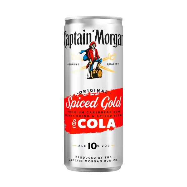 Captain Morgan Spiced Gold & Cola 0,25l