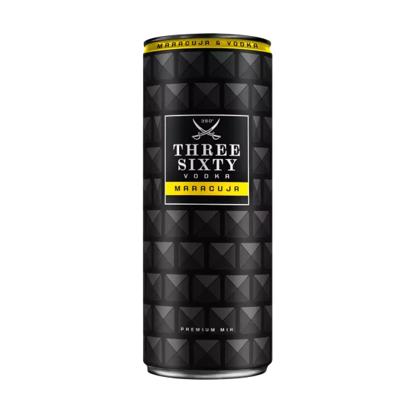 Three Sixty Vodka Maracuja 0,33l