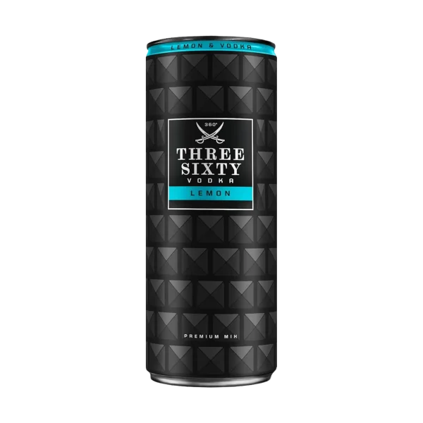 Three Sixty Vodka Lemon 0,33l