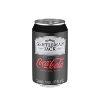 Jack Daniels Gentleman Jack Whiskey & Coca-Cola 0,33l