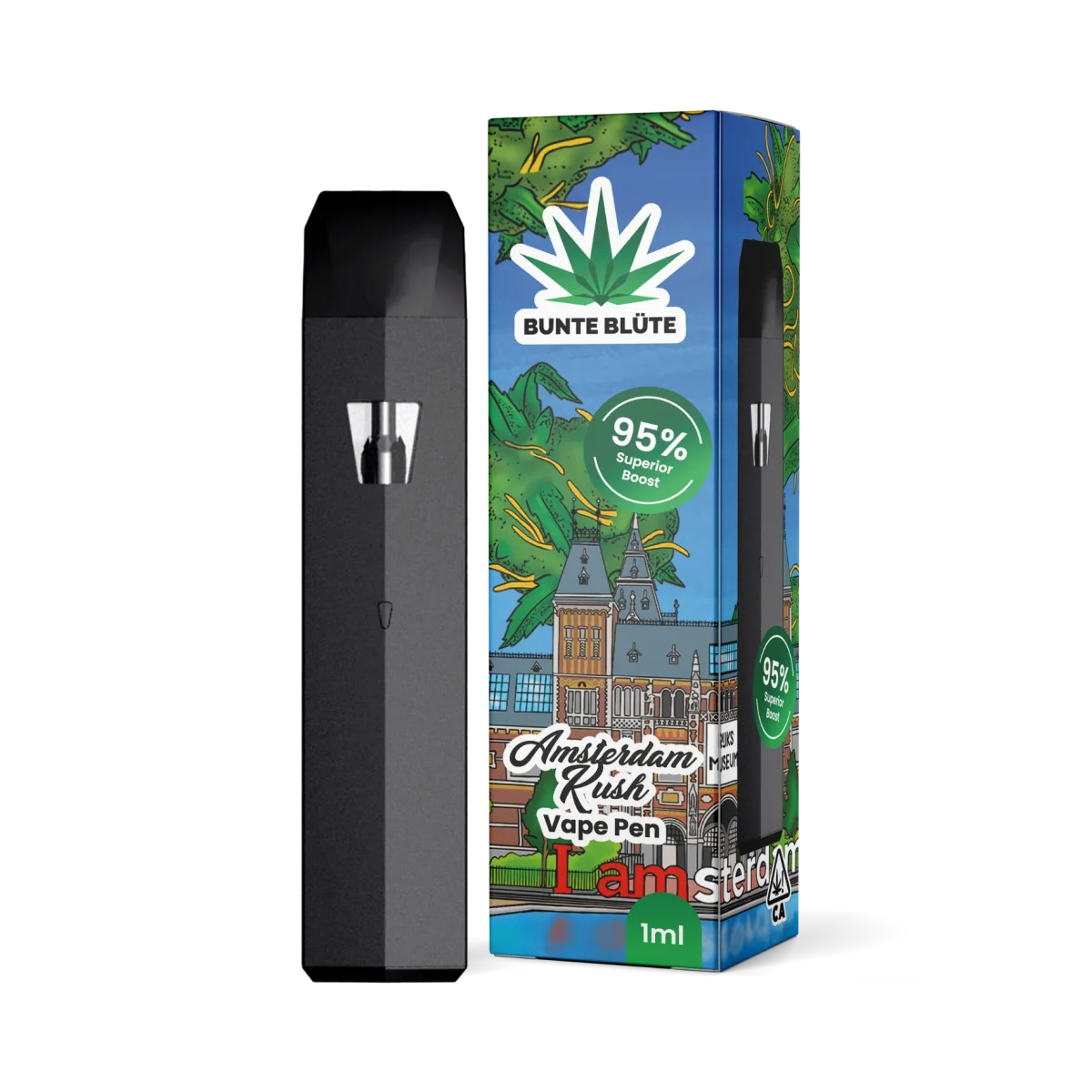 Bunte Blüte Superior Blend Vape Amsterdam Kush