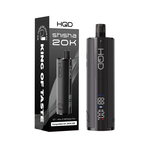 HQD SHISHA 20K - Black