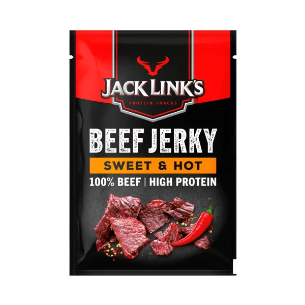 Jack Links Beef Jerky Sweet & Hot 60g