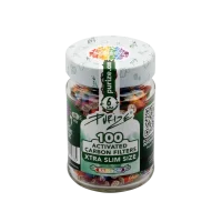 PURIZE Xtra Slim 6mm Rainbow - 100er Pack im...