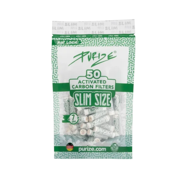 PURIZE Slim 7mm White - 50er Pack