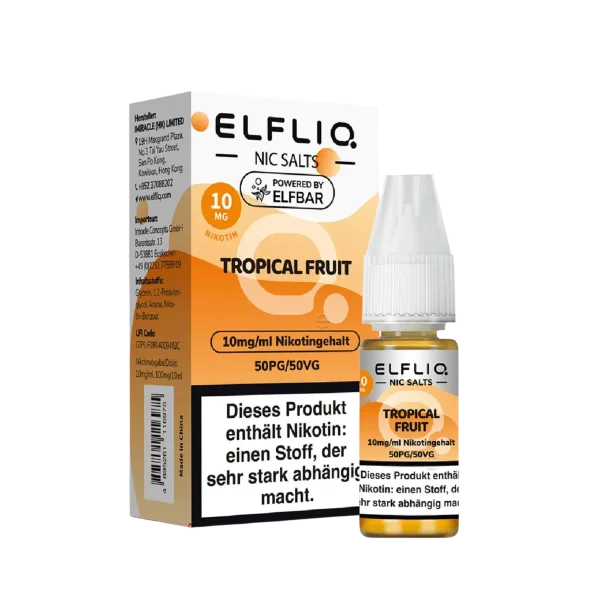ELFBAR Elfliq - Tropical Fruit 10mg Nikotin