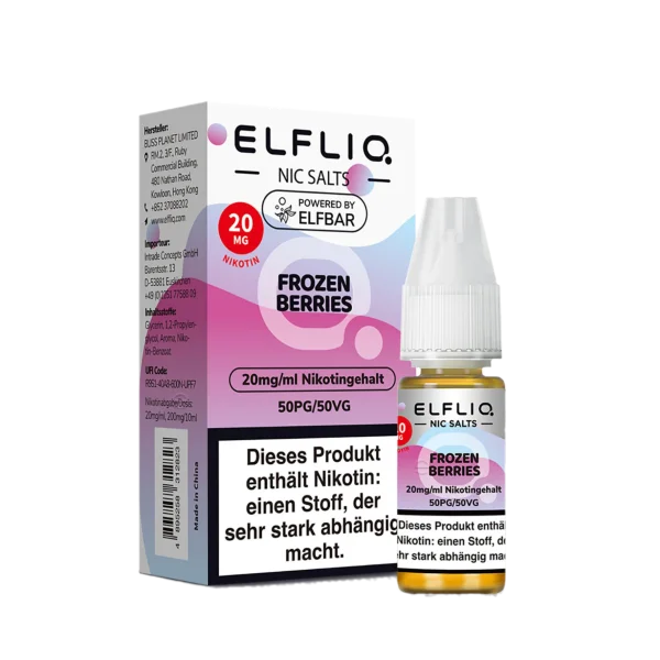 ELFBAR Elfliq - Frozen Berries 20mg Nikotin