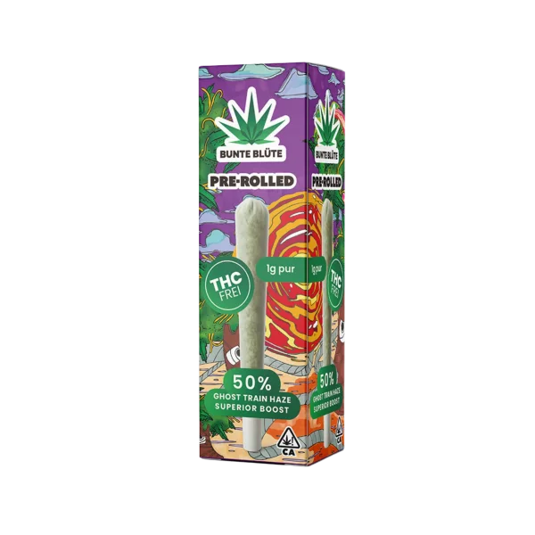 Bunte Blüte Superior Pre Rolled Joint - Ghost Train Haze