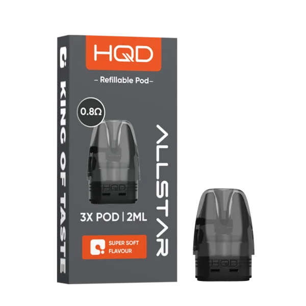 HQD ALLSTAR - Refillable Pod 0.8 Ω