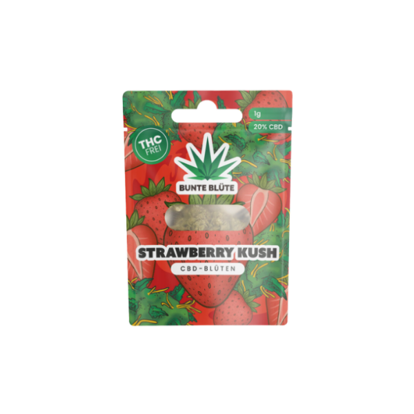 Bunte Blüte - Strawberry Kush 1g